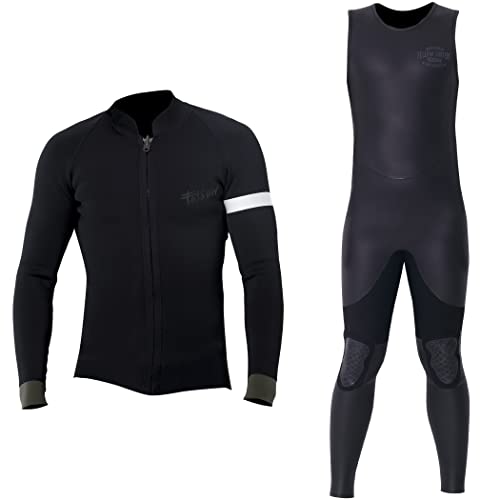 ロングジョン＆タッパーセット ウエットスーツ ロングジョン ロングスリーブタッパー セット